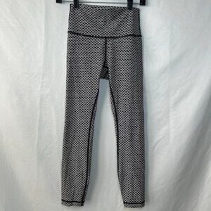 Lululemon‎ Wonder Under High Rise Tight Full-On Luxtreme Monochromic Black